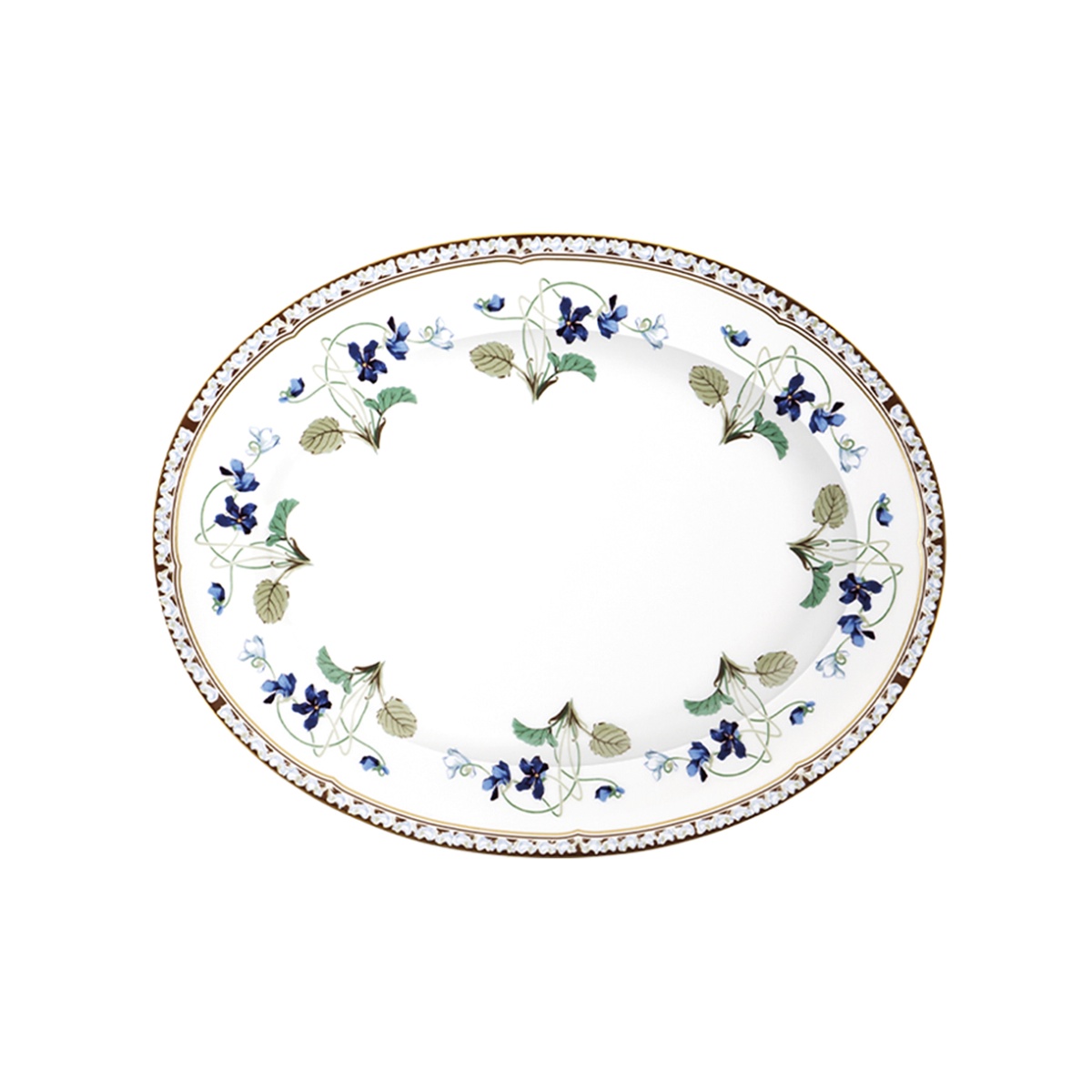Haviland, Impératrice Eugénie, Oval dish small