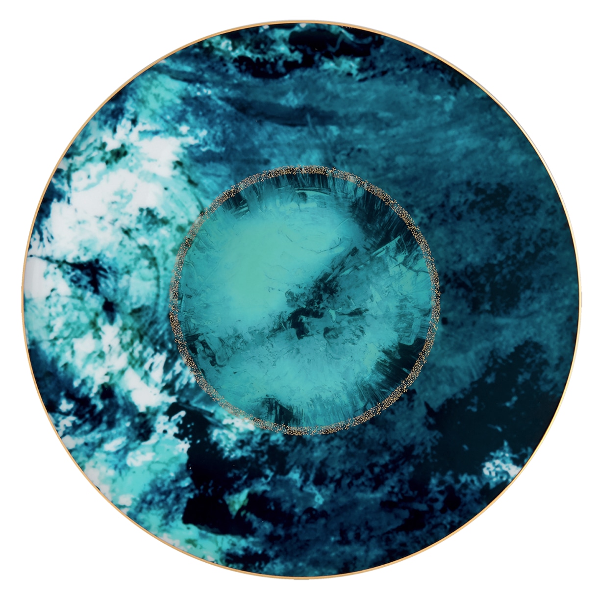 Haviland, Océan bleu, Presentation plate