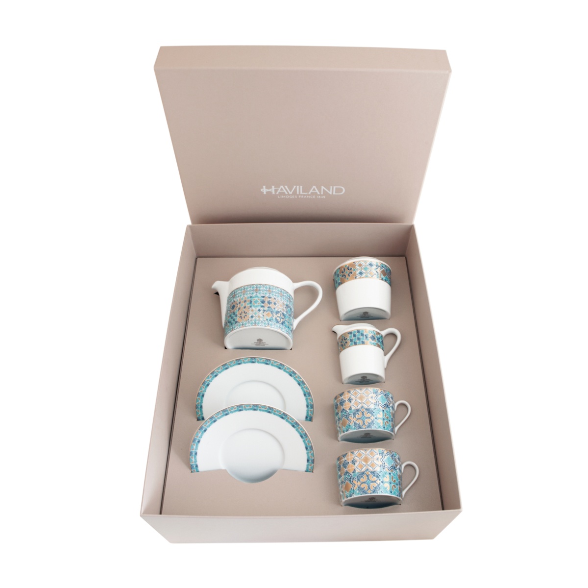 Haviland, Portofino, Teatime set