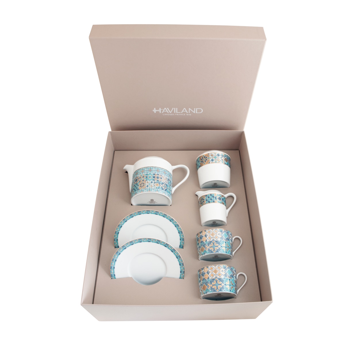 Haviland, Portofino, Teatime set