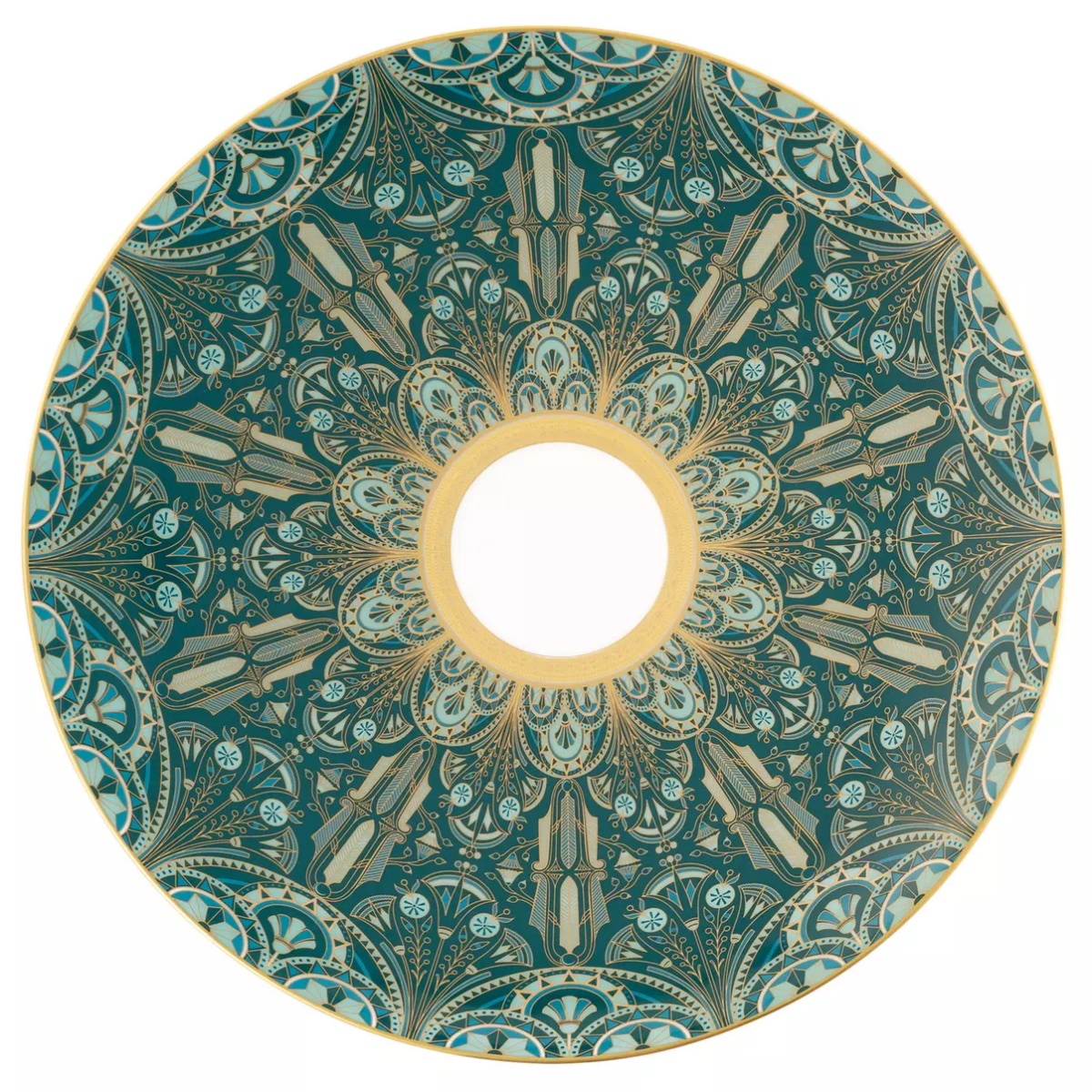 Haviland, Rêves du Nil Gold, Presentation plate