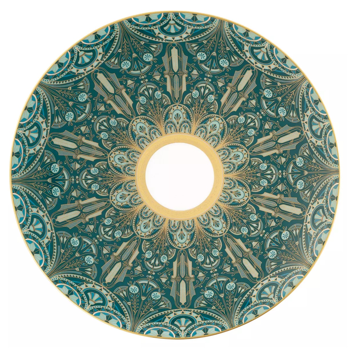 Haviland, Rêves du Nil Gold, Presentation plate