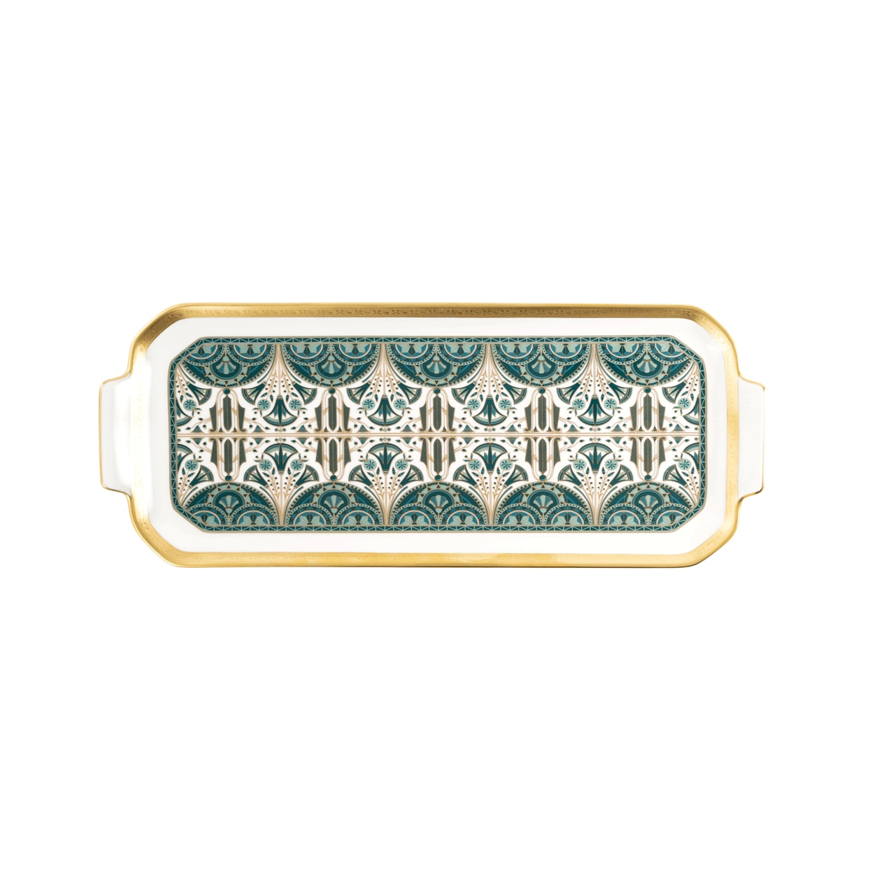 Haviland, Rêves du Nil Gold, Rectangular cake platter