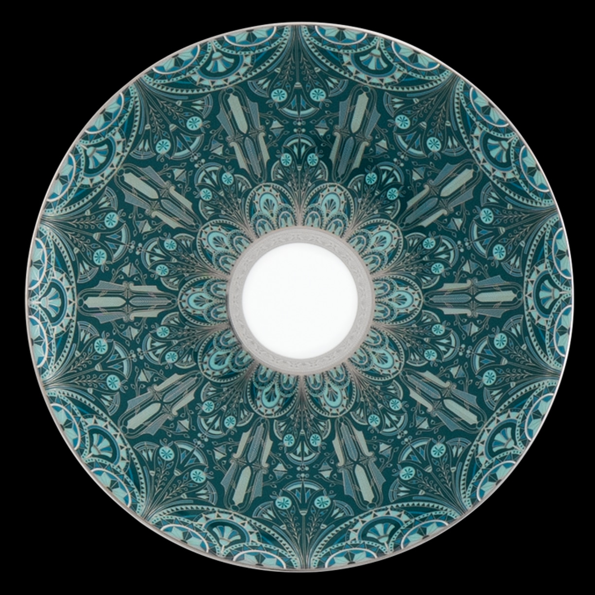 Haviland, Rêves du Nil Platinum, Presentation plate