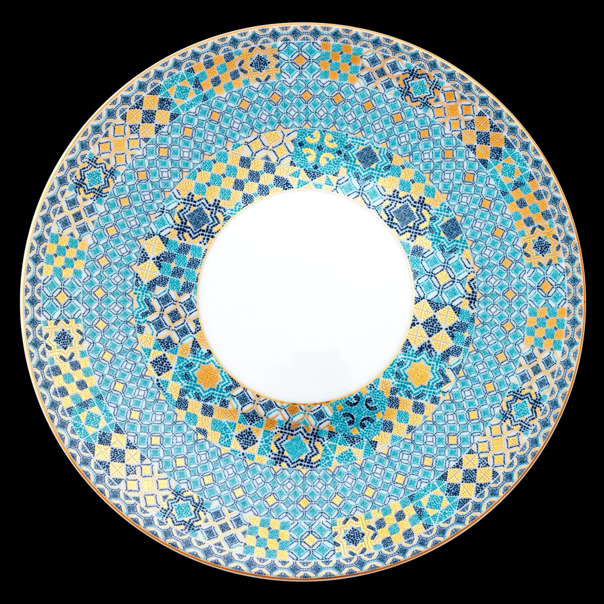 Haviland, Portofino, Presentation plate
