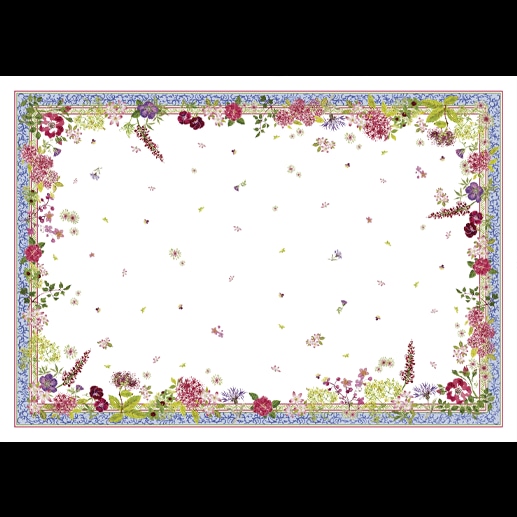 Gien, Millefleurs, Rectangular tablecloth