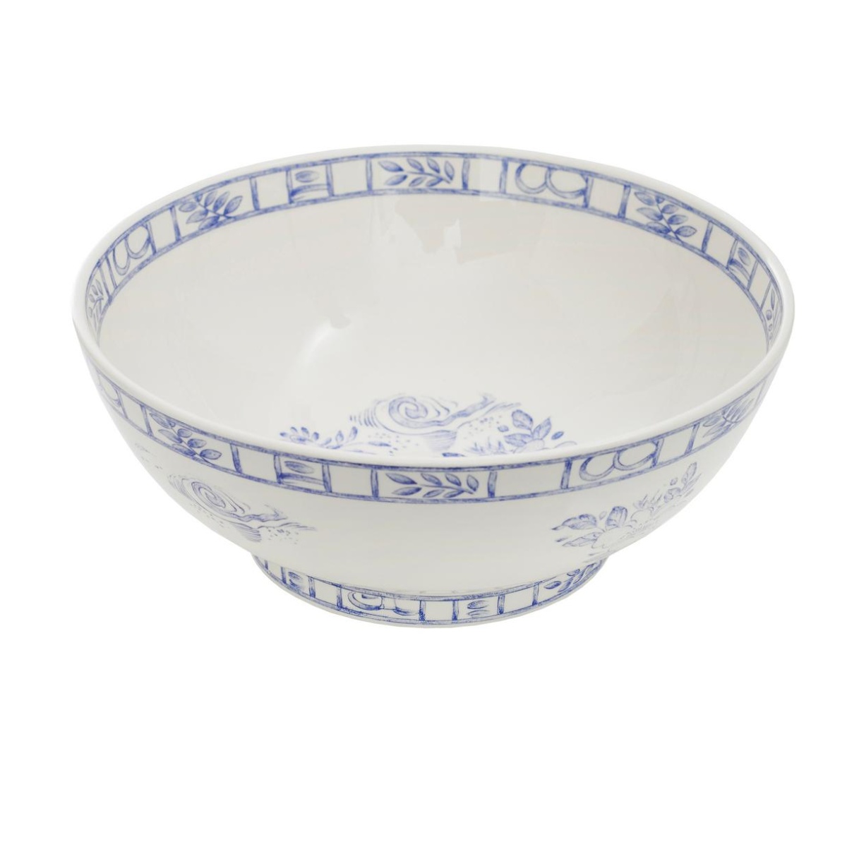 Gien, Oiseau Bleu, Open vegetable bowl