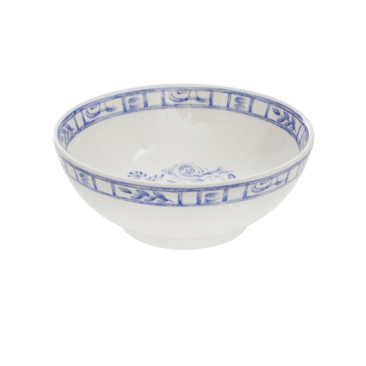 Gien, Oiseau Bleu, Cereal bowls, set of 4