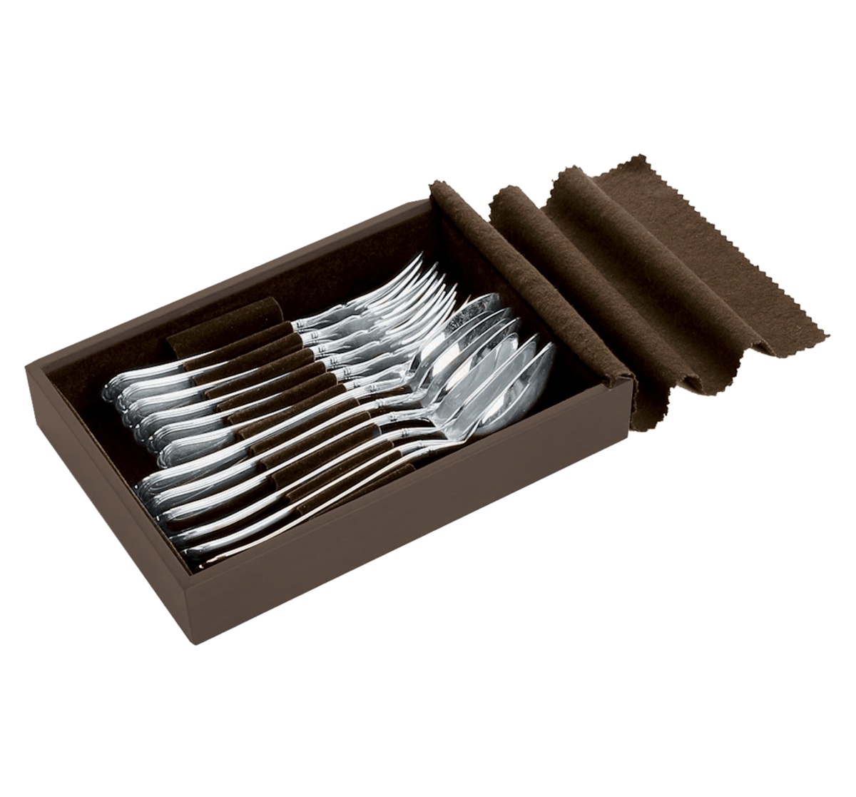 Christofle, Cutlery storage, Drawer Storage Insert for 12 small pieces