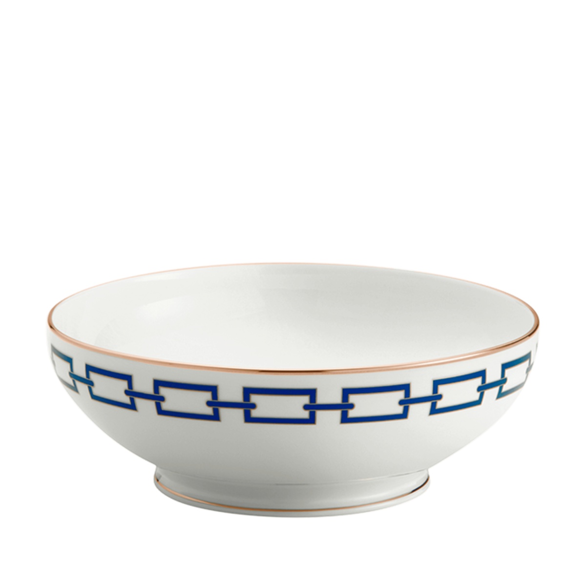 Ginori 1735, Catene, Zaffiro, Large salad bowl