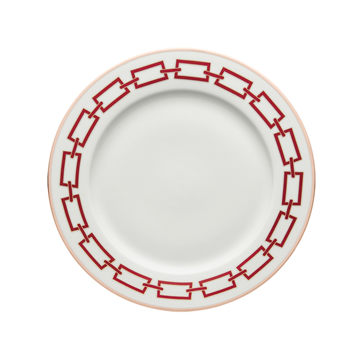 Ginori 1735, Catene, Scarlatto, Round platter