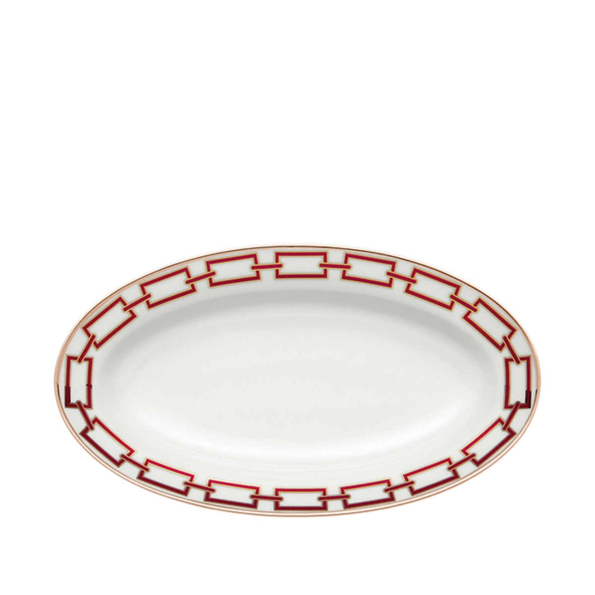 Ginori 1735, Catene, Scarlatto, Pickle dish