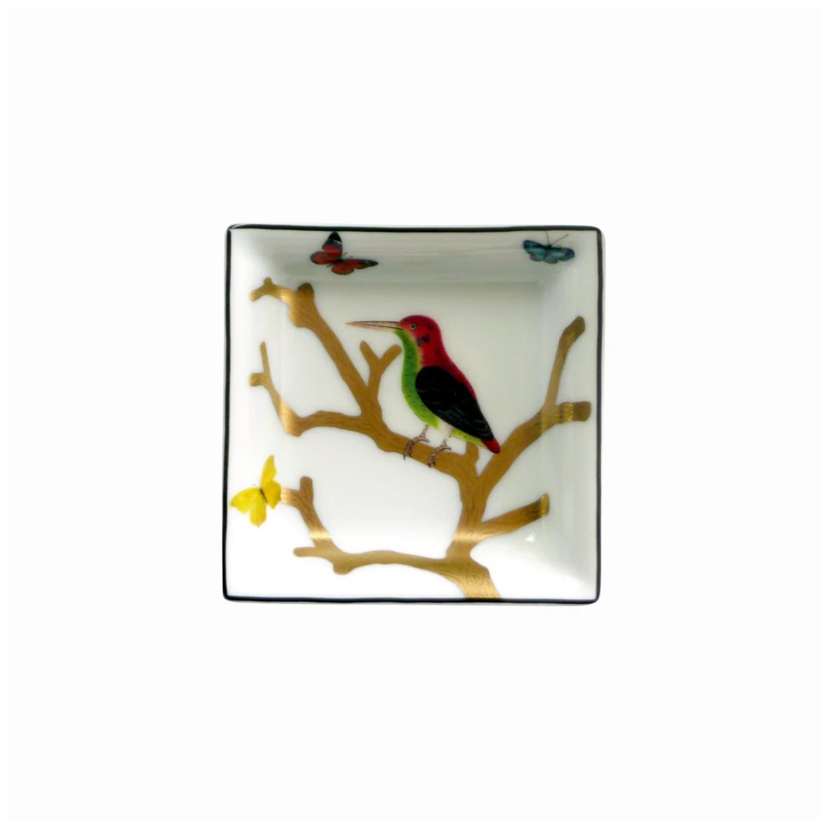 Bernardaud, Aux Oiseaux, Small square dish