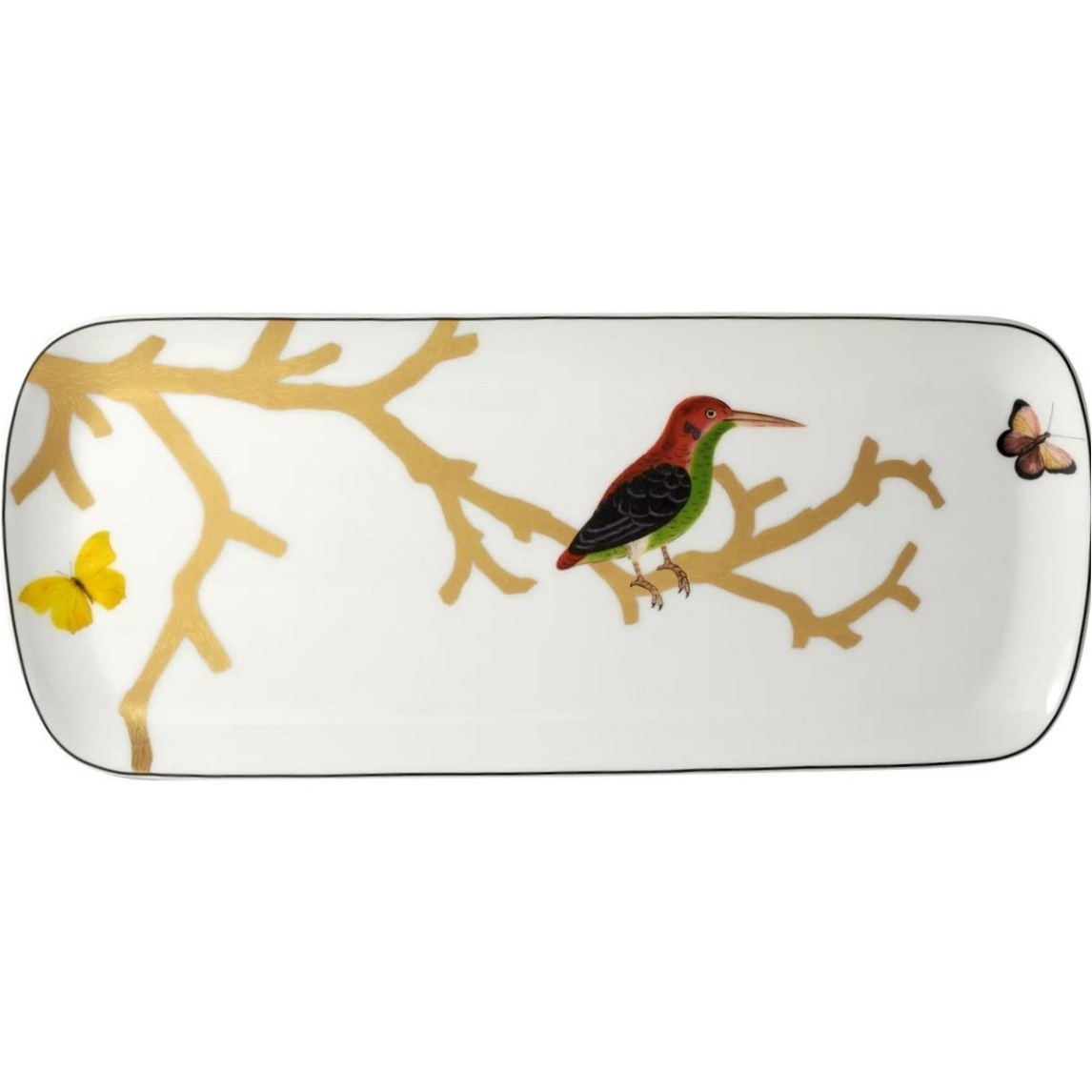 Bernardaud, Aux Oiseaux, Rectangular cake platter