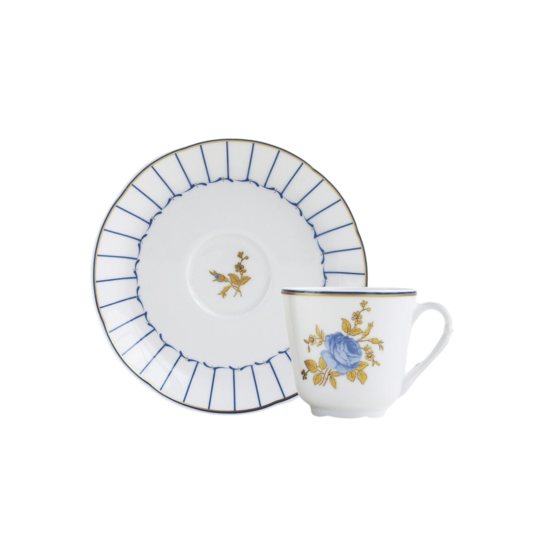 Bernardaud, Brocante, Espresso cup and saucer