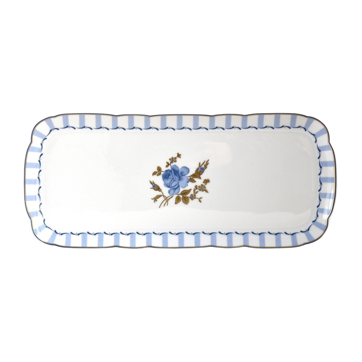 Bernardaud, Brocante, Rectangular cake platter