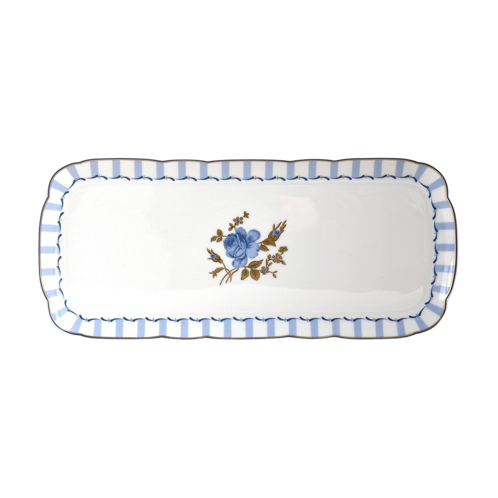 Bernardaud, Brocante, Rectangular cake platter