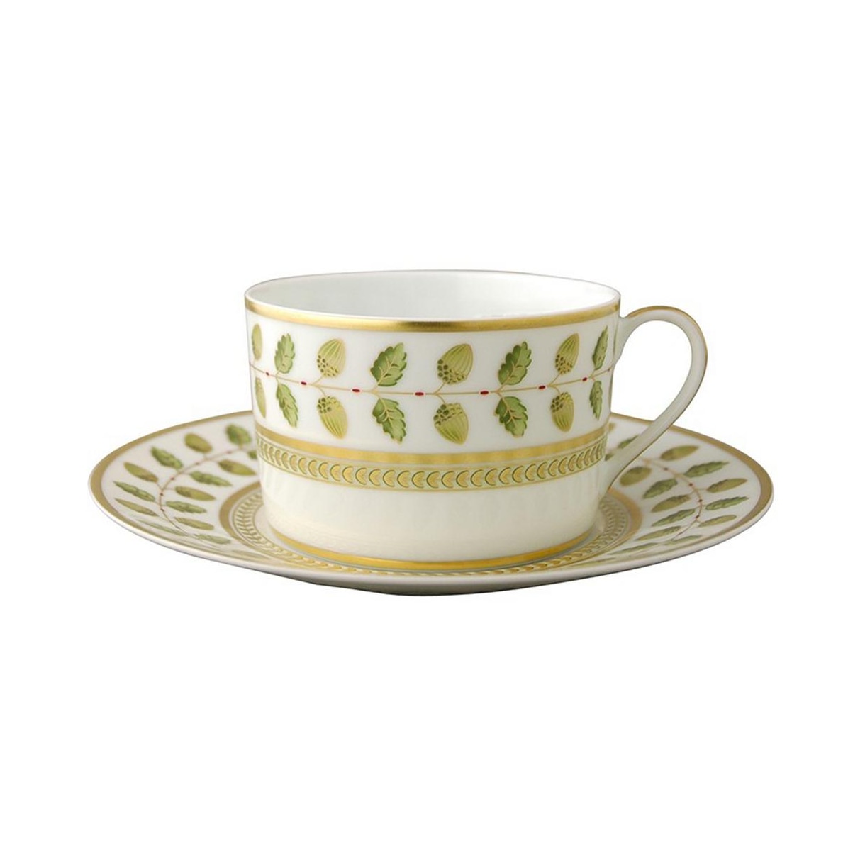 Bernardaud, Constance, Set of 2 breakfast cups and saucers