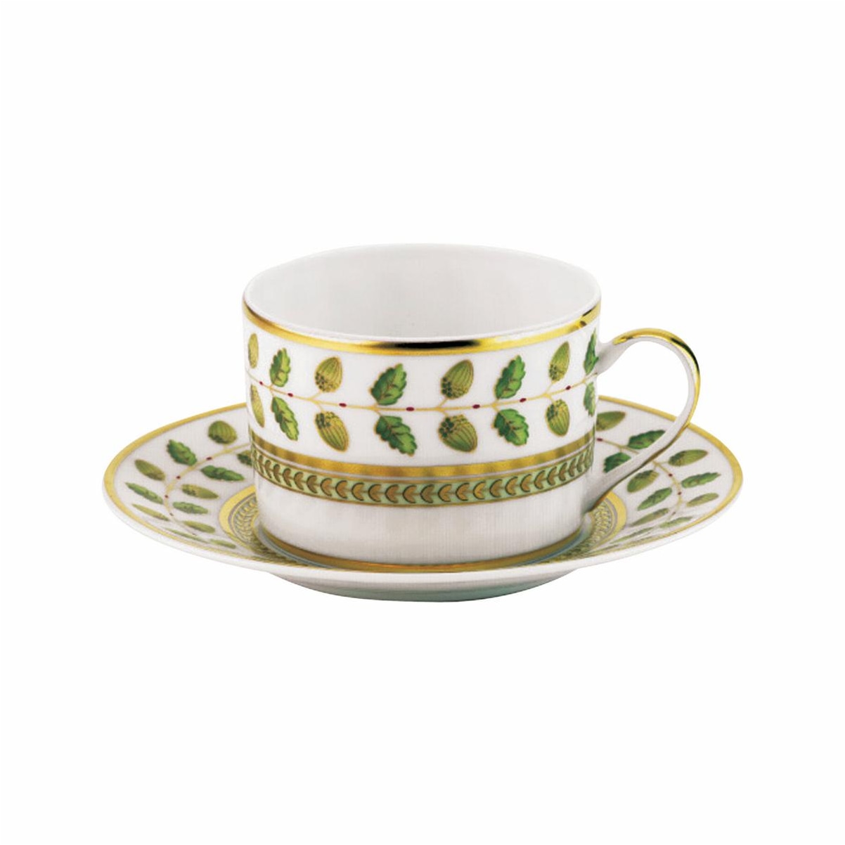 Bernardaud, Constance, Set of 2 tea cups and saucers