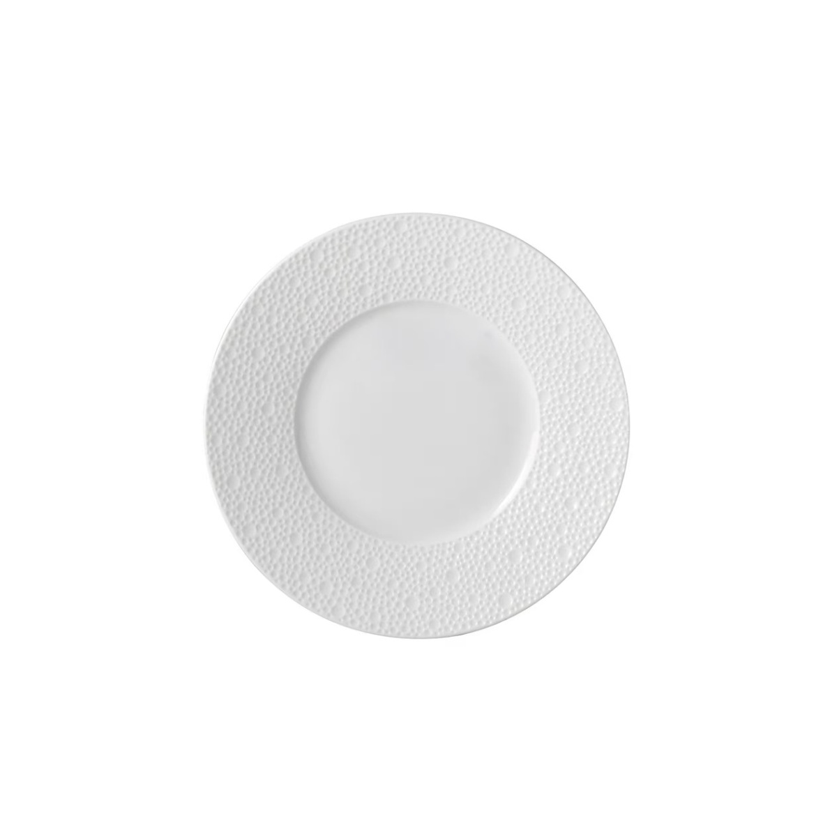 Bernardaud, Ecume White, Bread and butter plate