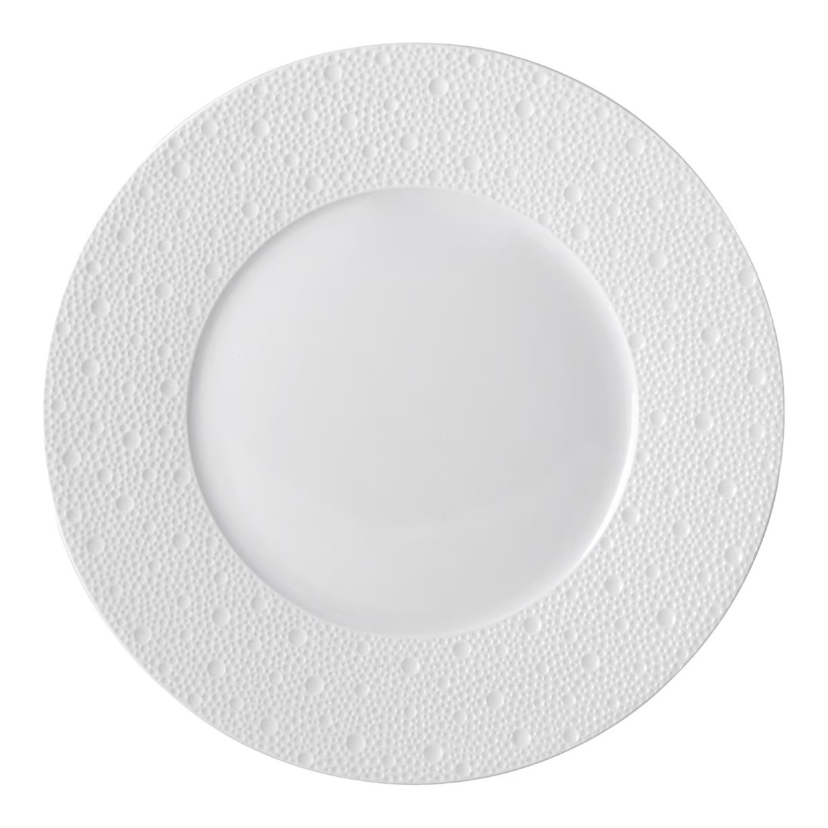 Bernardaud, Ecume White, Dinner plate large