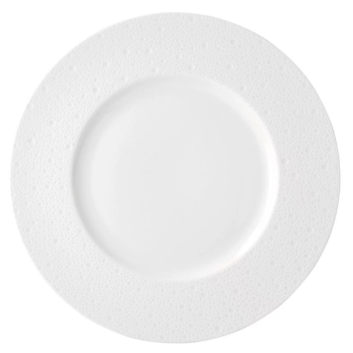 Bernardaud, Ecume White, Presentation plate