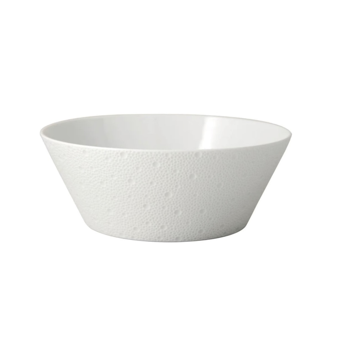 Bernardaud, Ecume White, Medium salad bowl