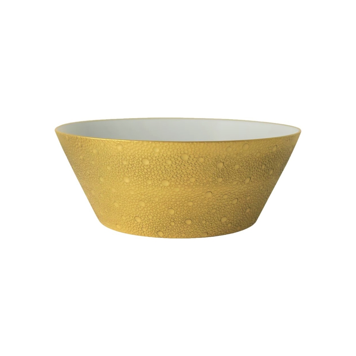 Bernardaud, Ecume Gold, Medium salad bowl