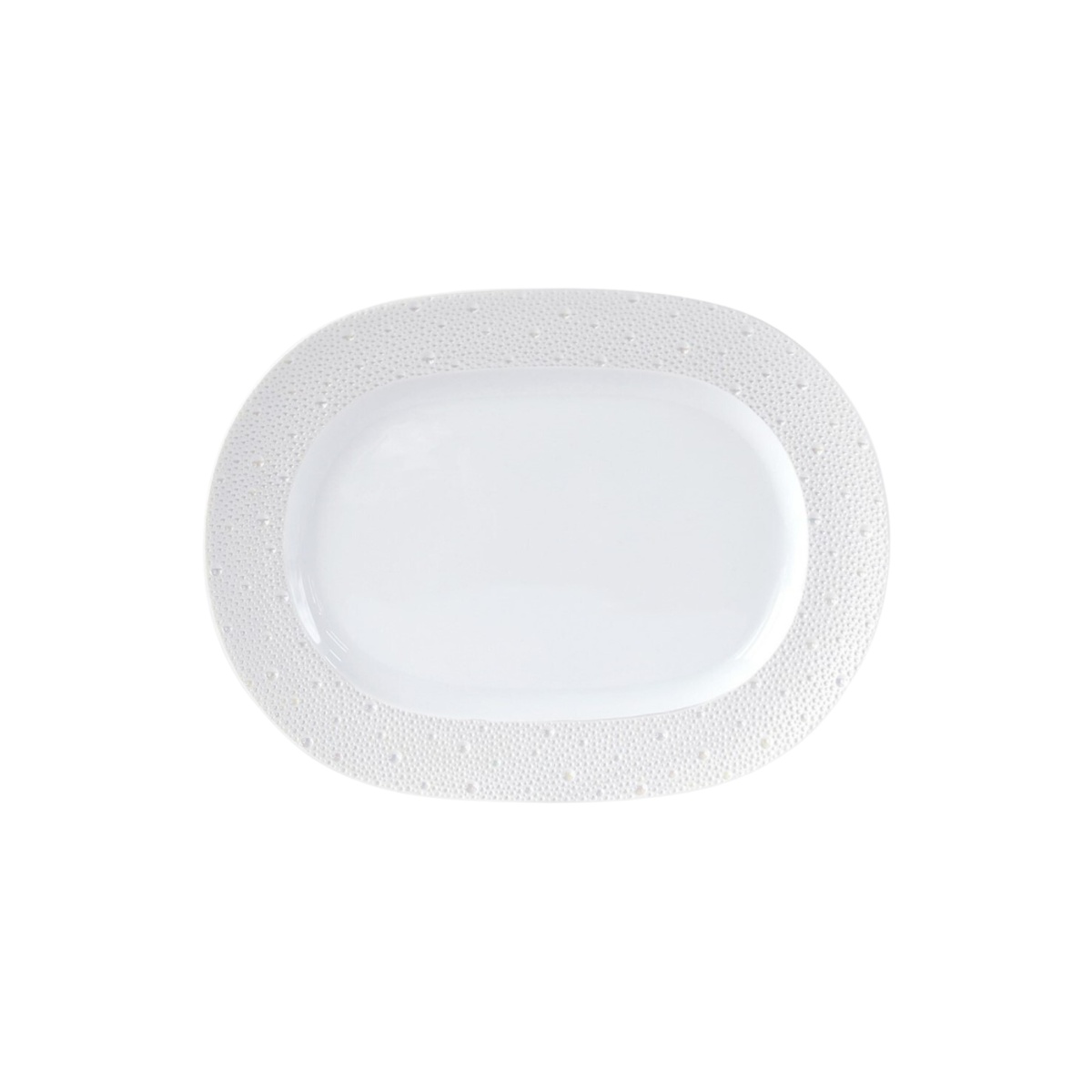 Bernardaud, Ecume Perle, Oval platter small