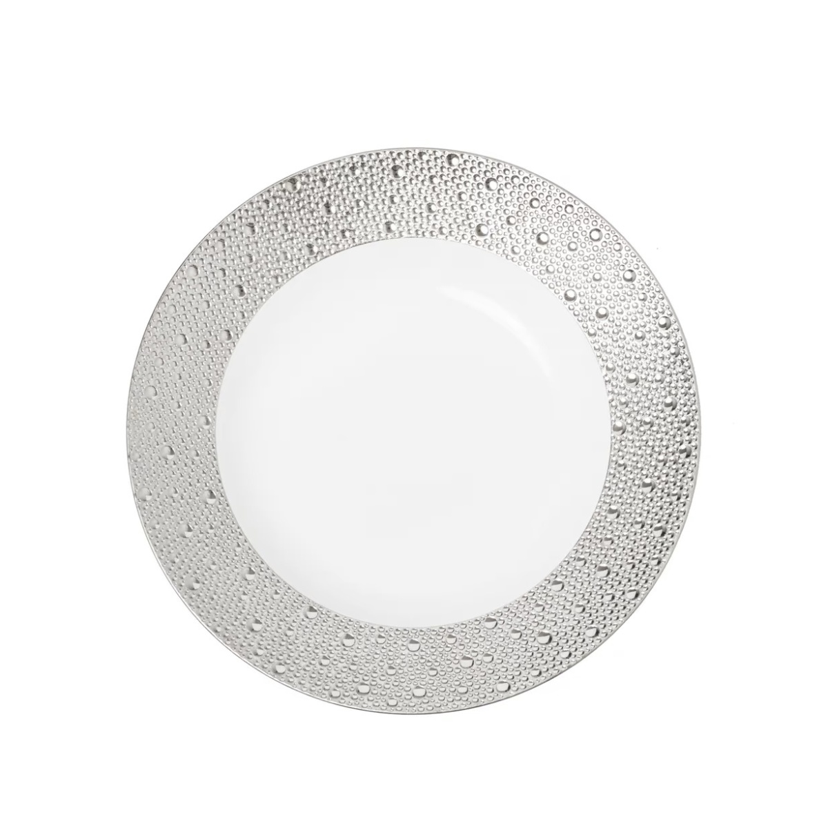 Bernardaud, Ecume Platinum, Rim soup