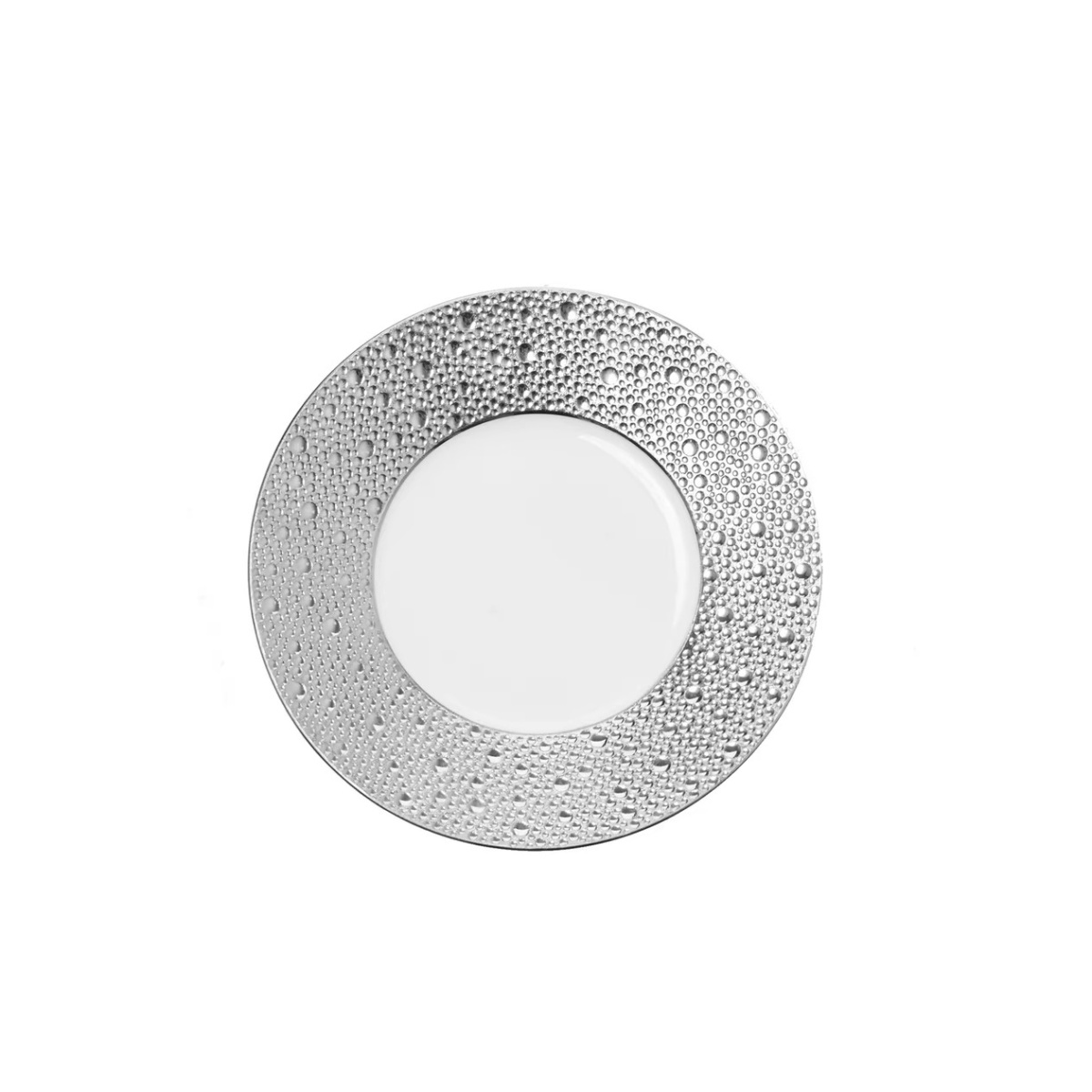 Bernardaud, Ecume Platinum, Bread and butter plate