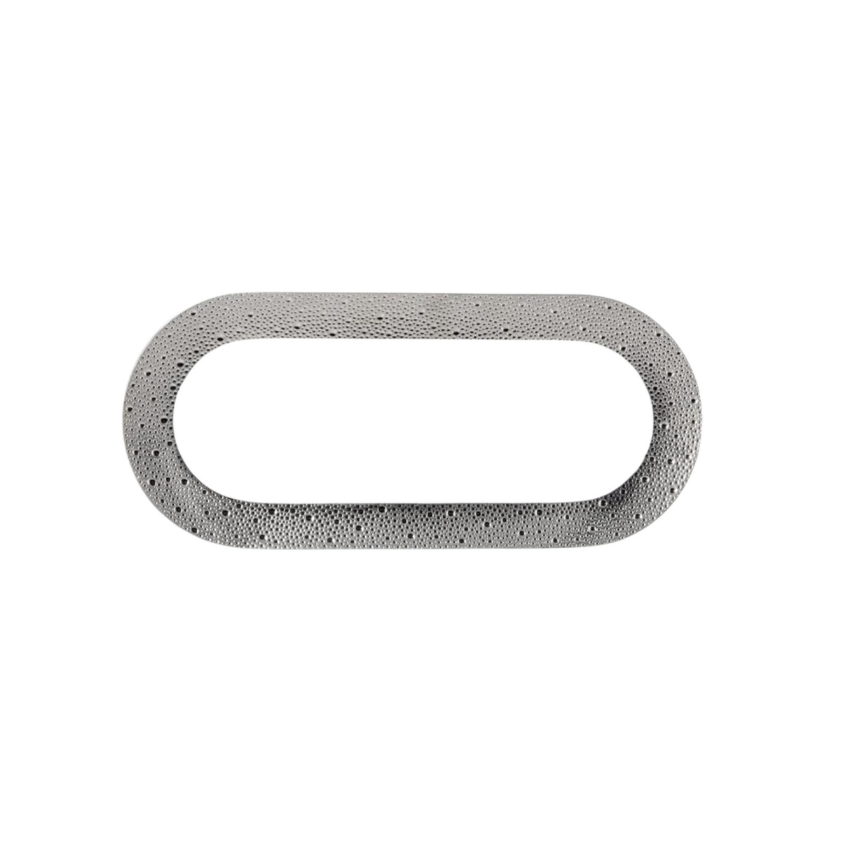 Bernardaud, Ecume Platinum, Large oblong plate