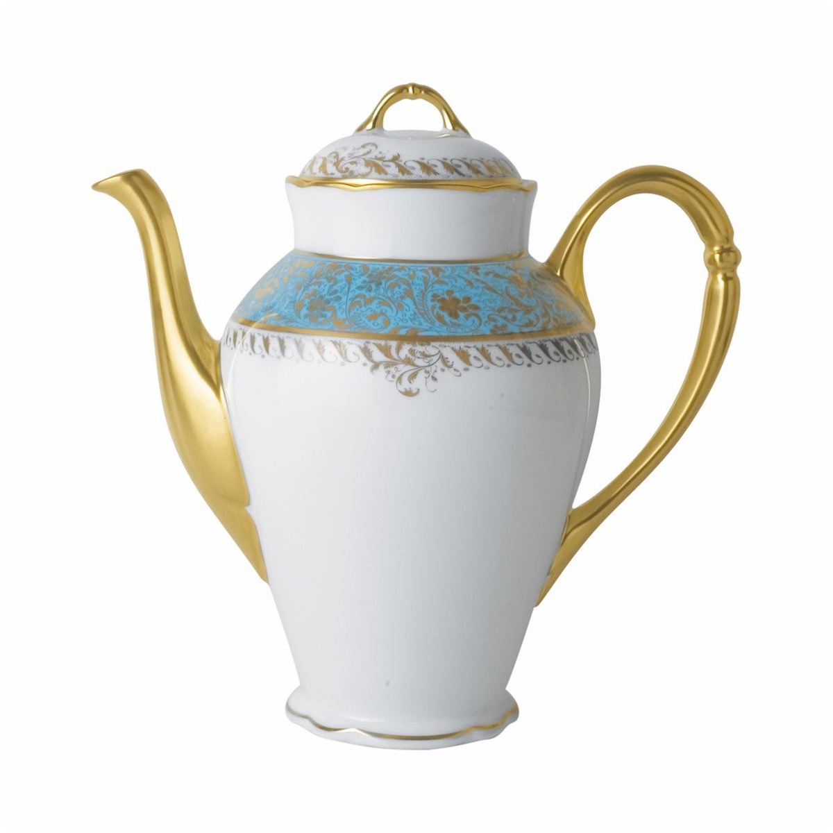 Bernardaud, Eden turquoise, Coffee pot