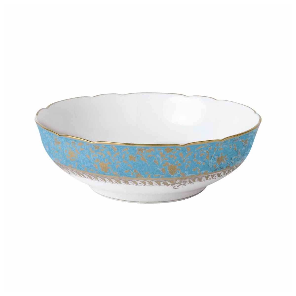 Bernardaud, Eden turquoise, Salad bowl