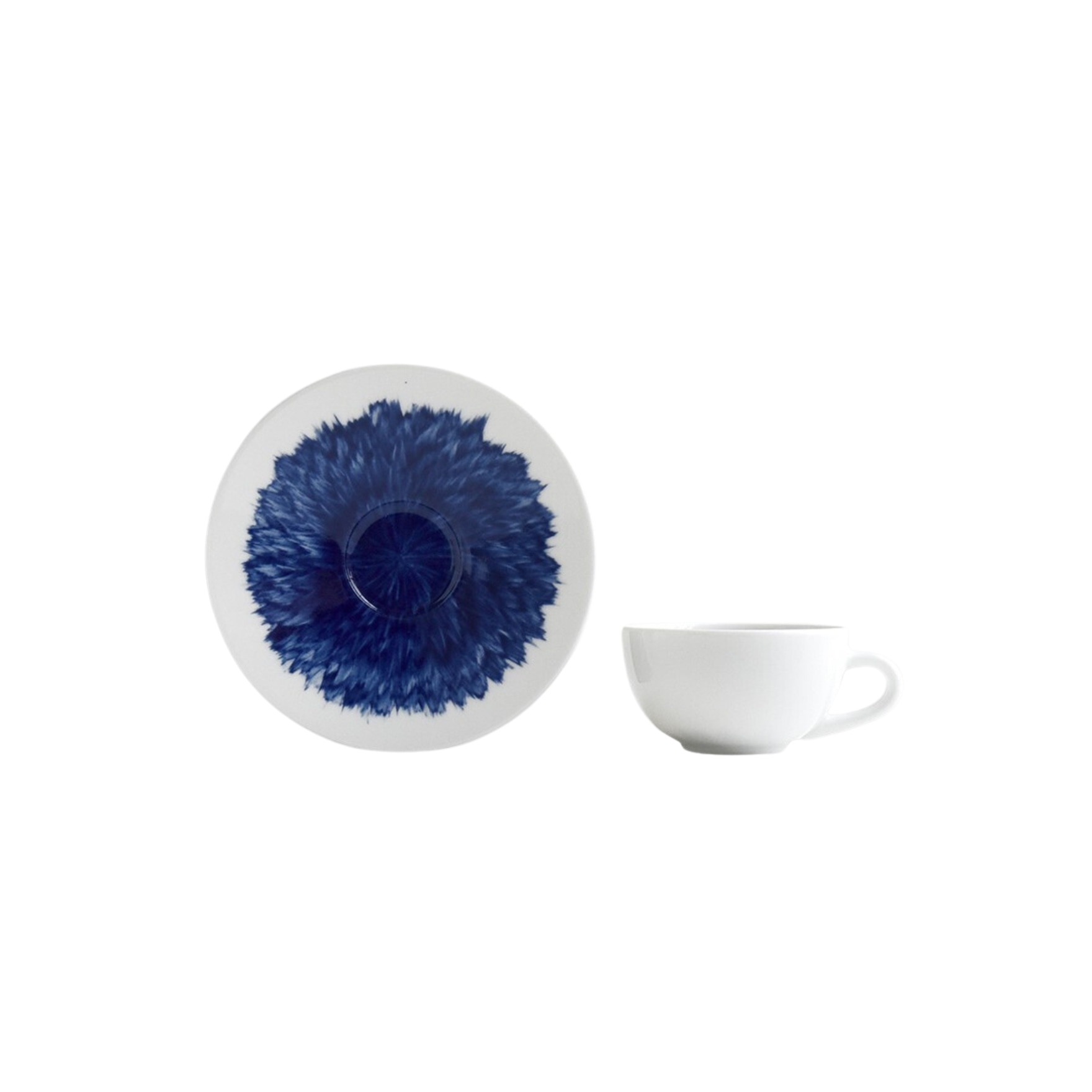 Bernardaud, In bloom, Set of 2 coffee cups and saucers
