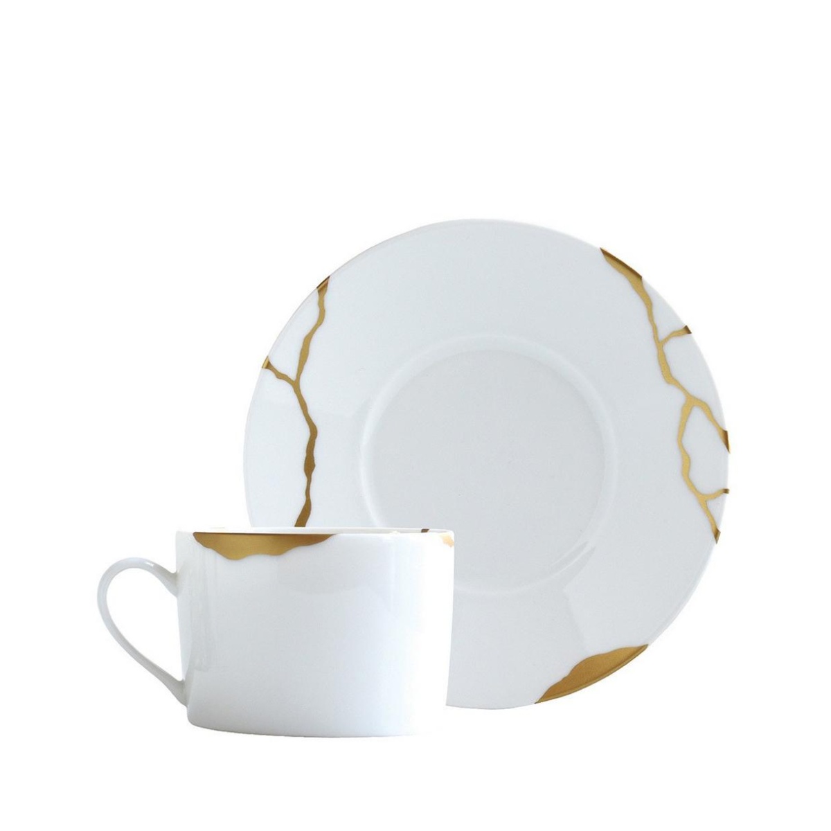 Bernardaud, Kintsugi, Extra tea cup and saucer