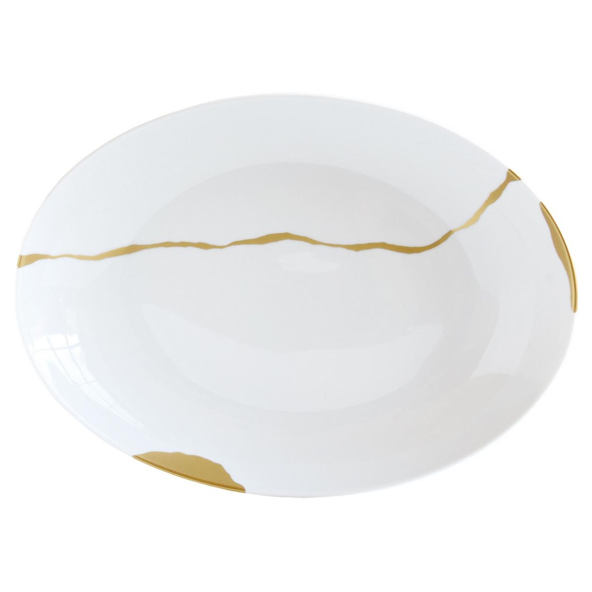 Bernardaud, Kintsugi, Deep oval platter