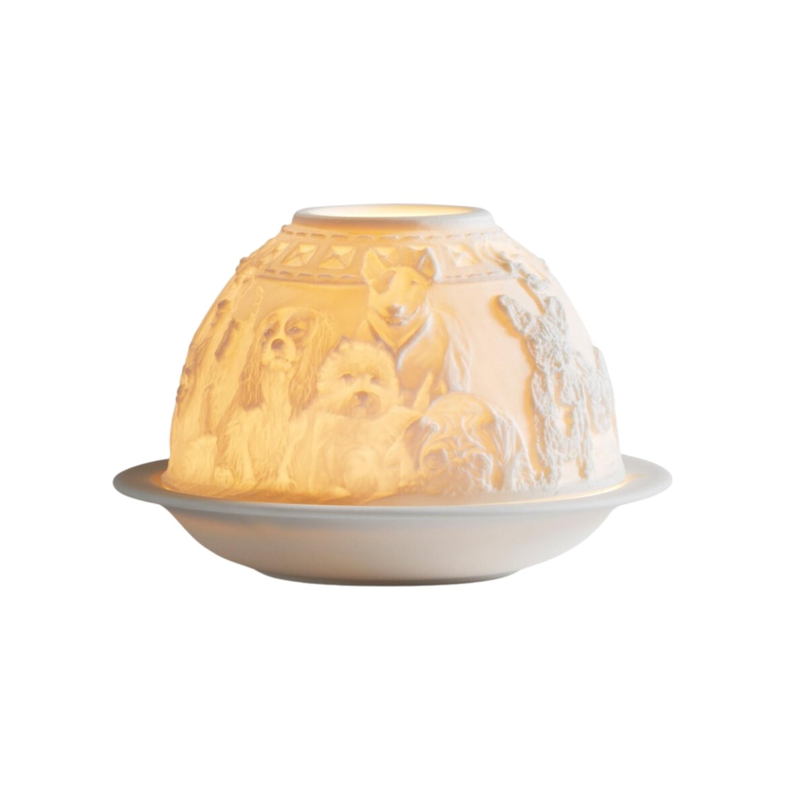 Bernardaud, Lithophanie, Dogs