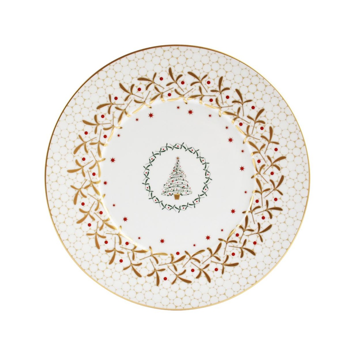 Bernardaud, Noël, Salad plate