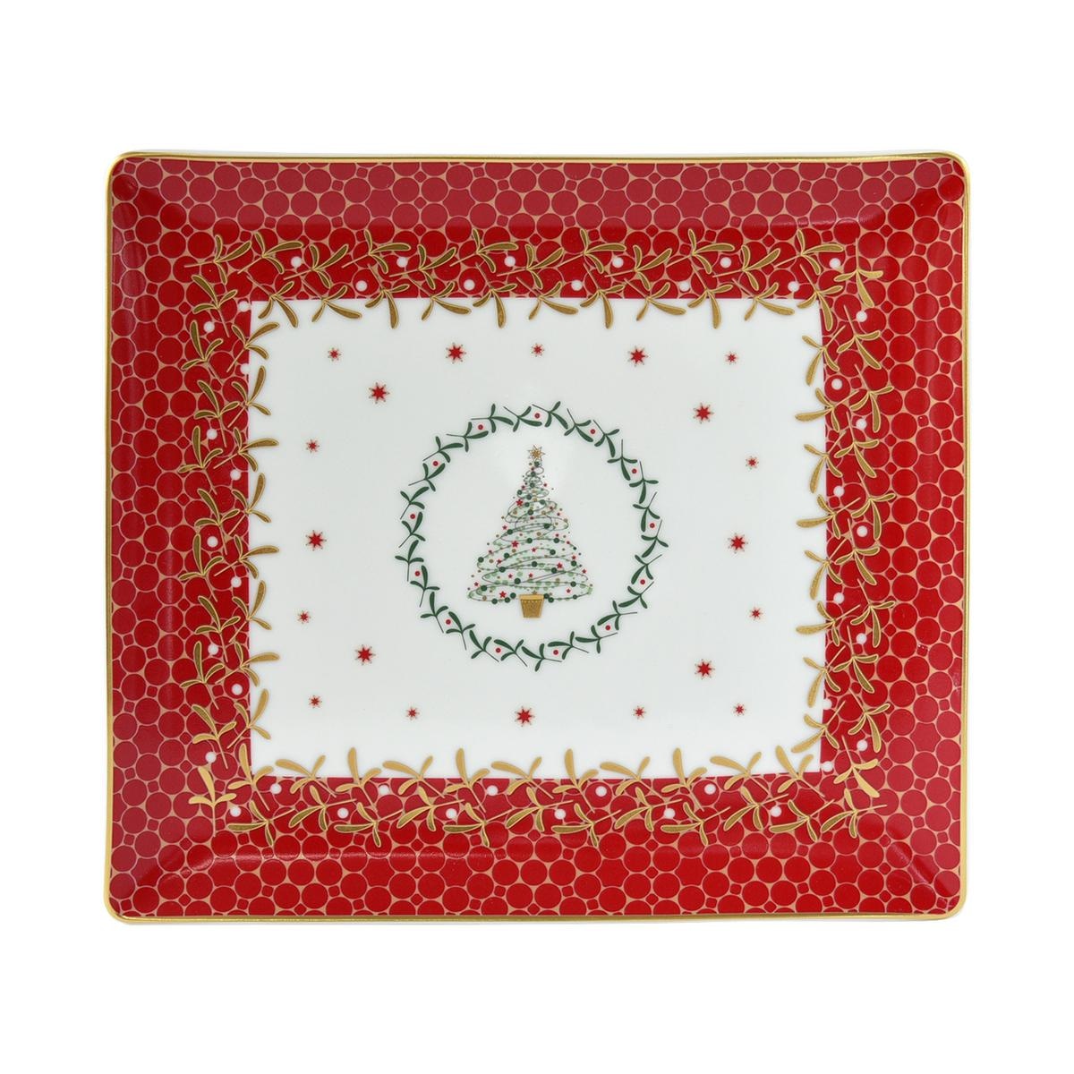 Bernardaud, Noël, Rectangular tray