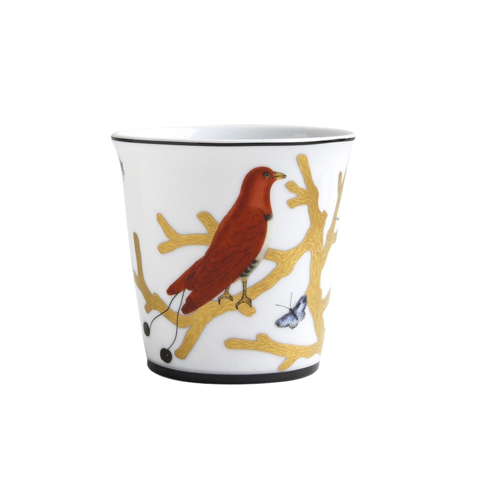 Bernardaud, Aux Oiseaux, Tumbler with fragrance home candle