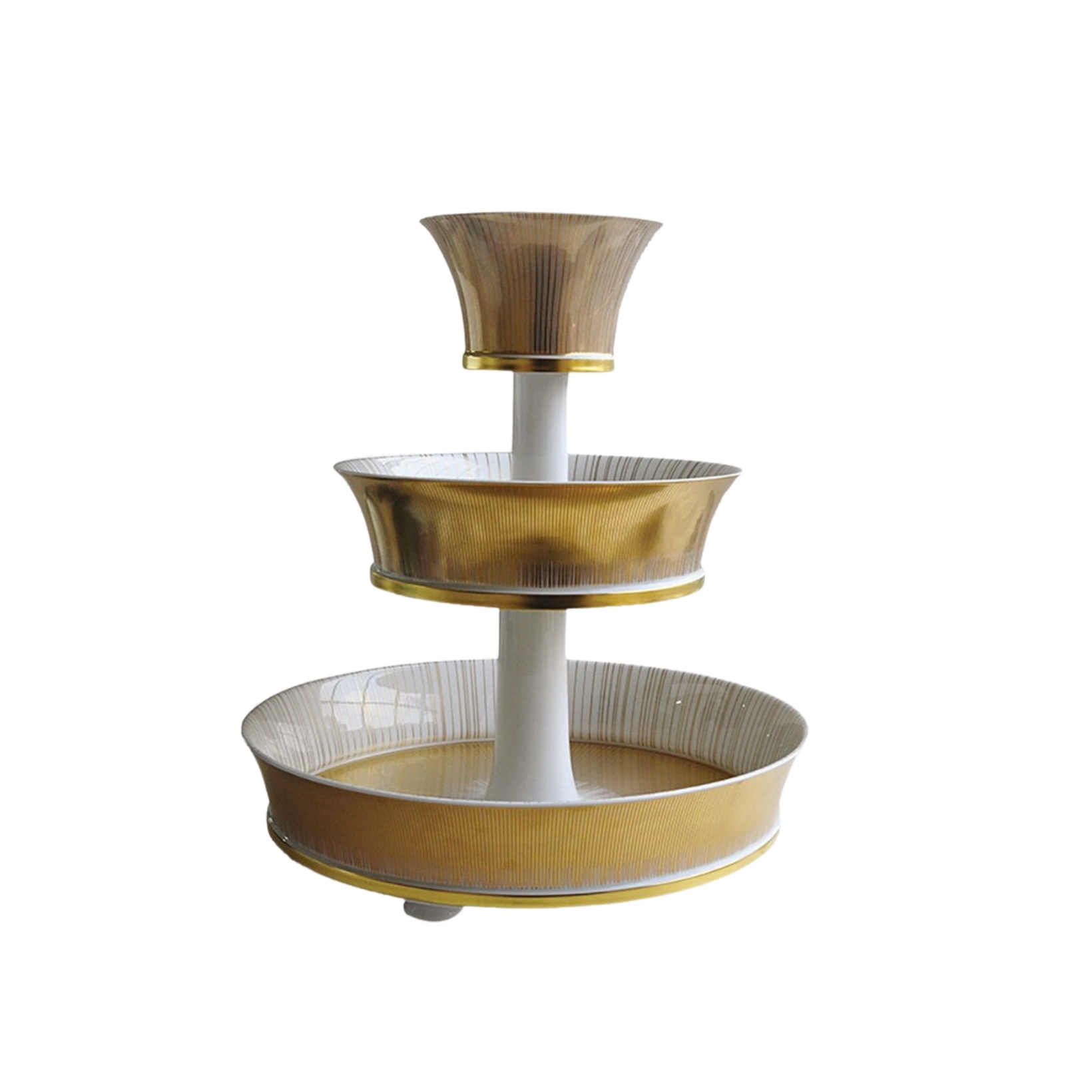 Bernardaud, Sol, 3 tiers tray