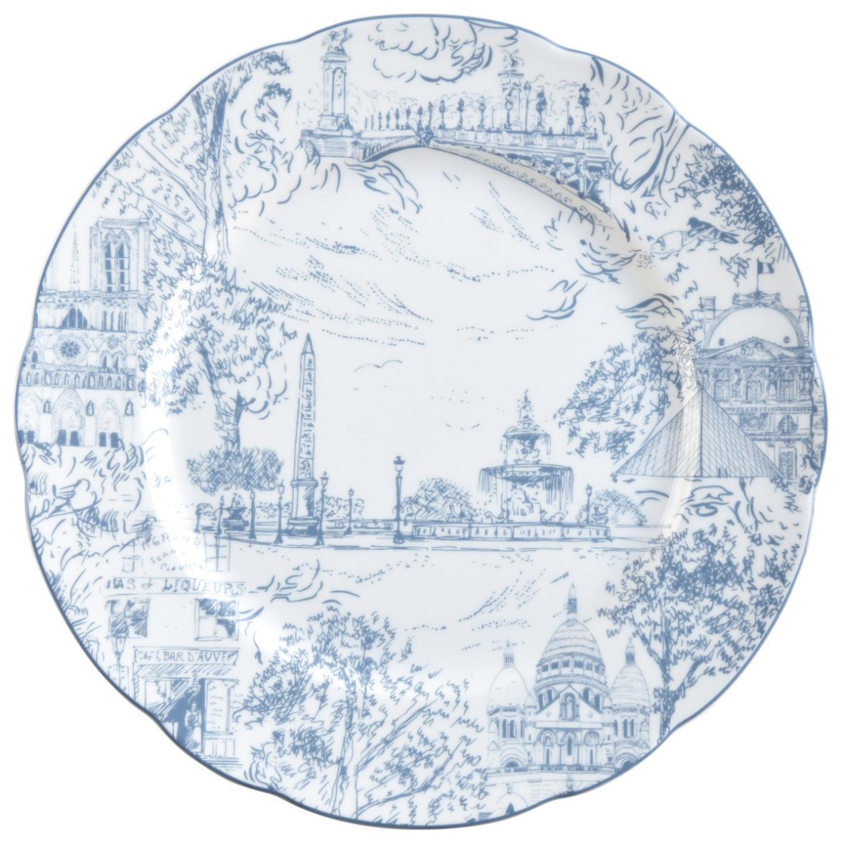 Bernardaud, Tout Paris, Dinner plate