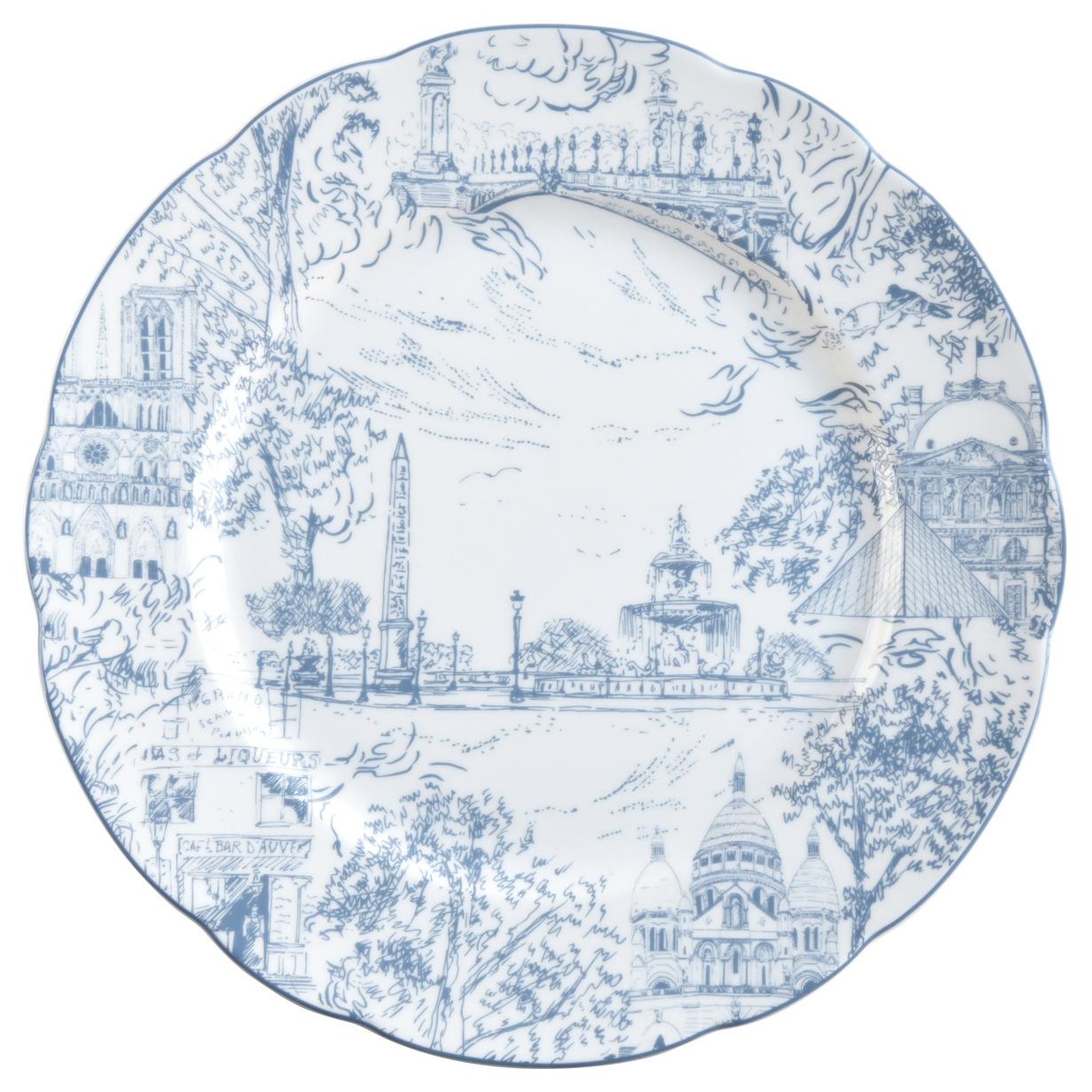 Bernardaud, Tout Paris, Dinner plate