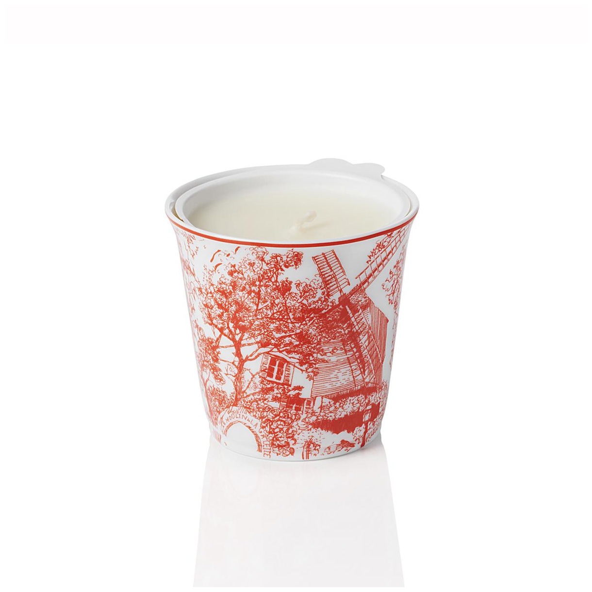 Bernardaud, Tout Paris, Tumbler with fragrance home candle