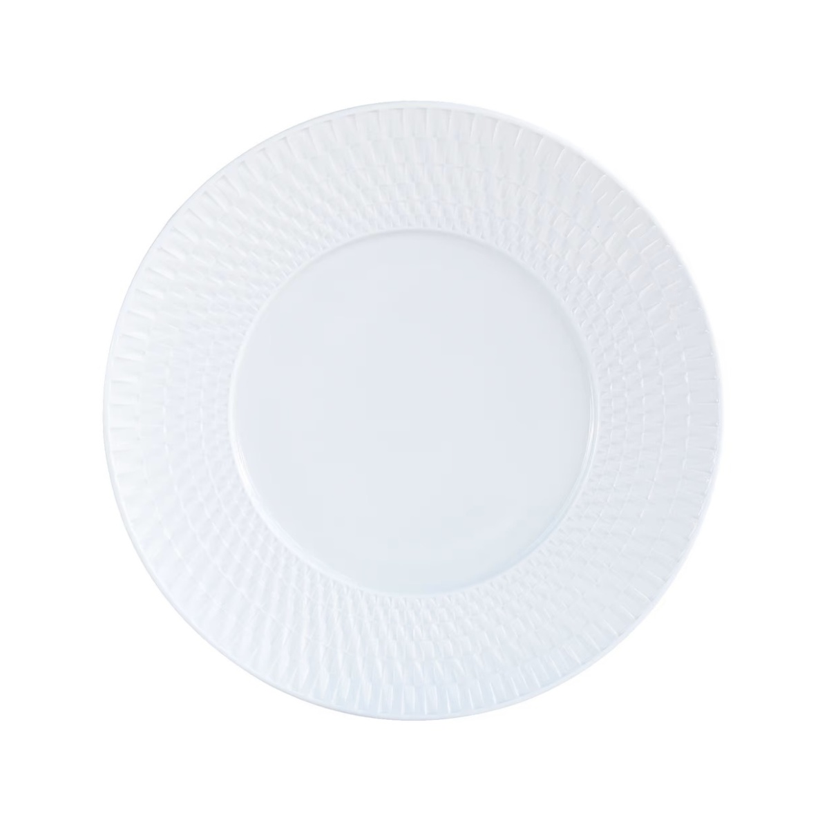 Bernardaud, Twist White, Salad plate