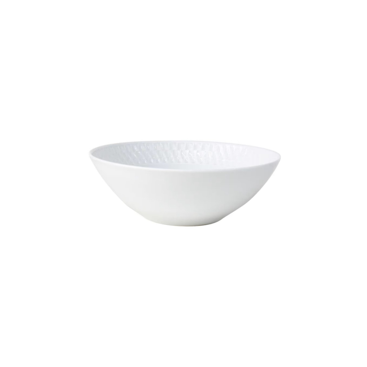 Bernardaud, Twist White, Cereal bowl