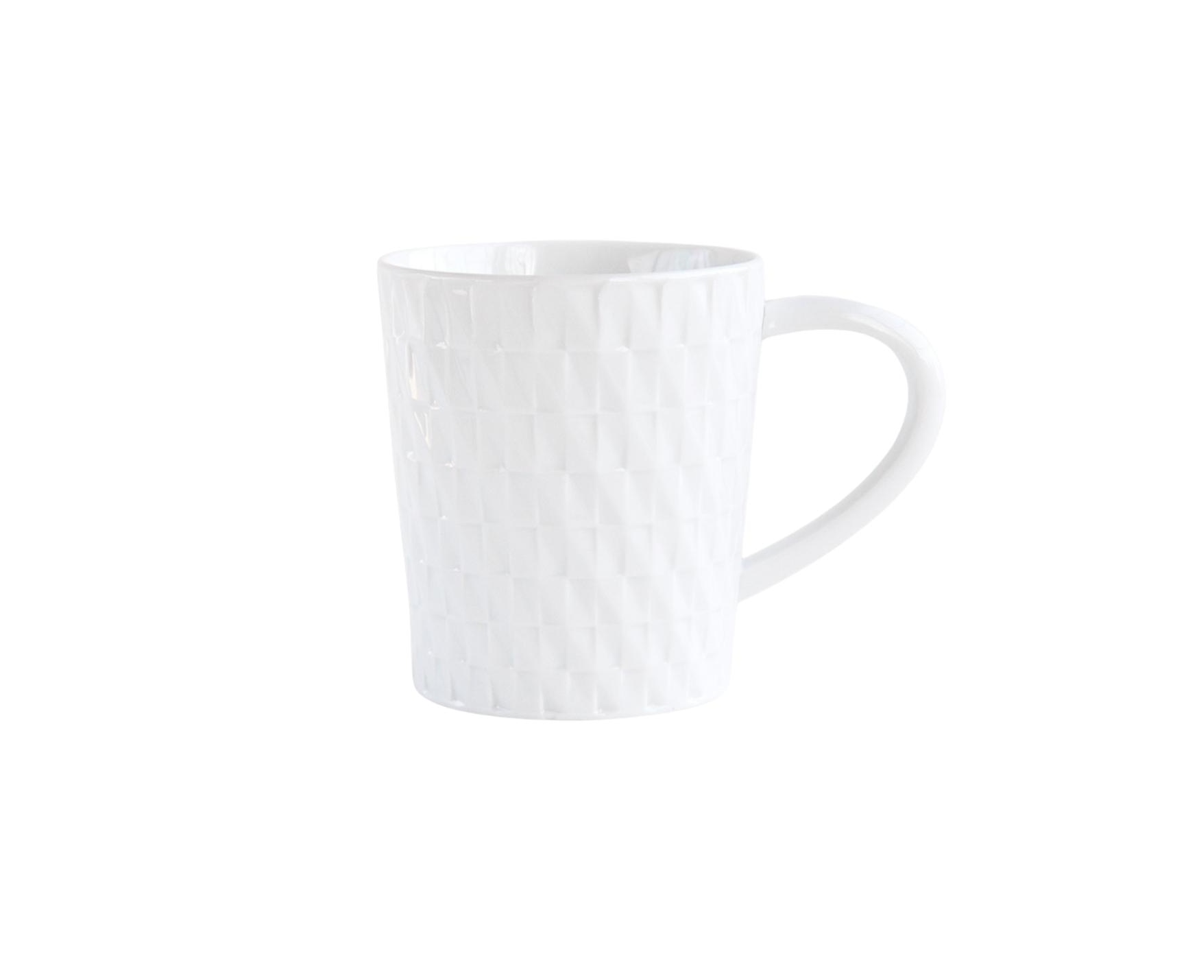 Bernardaud, Twist White, Mug