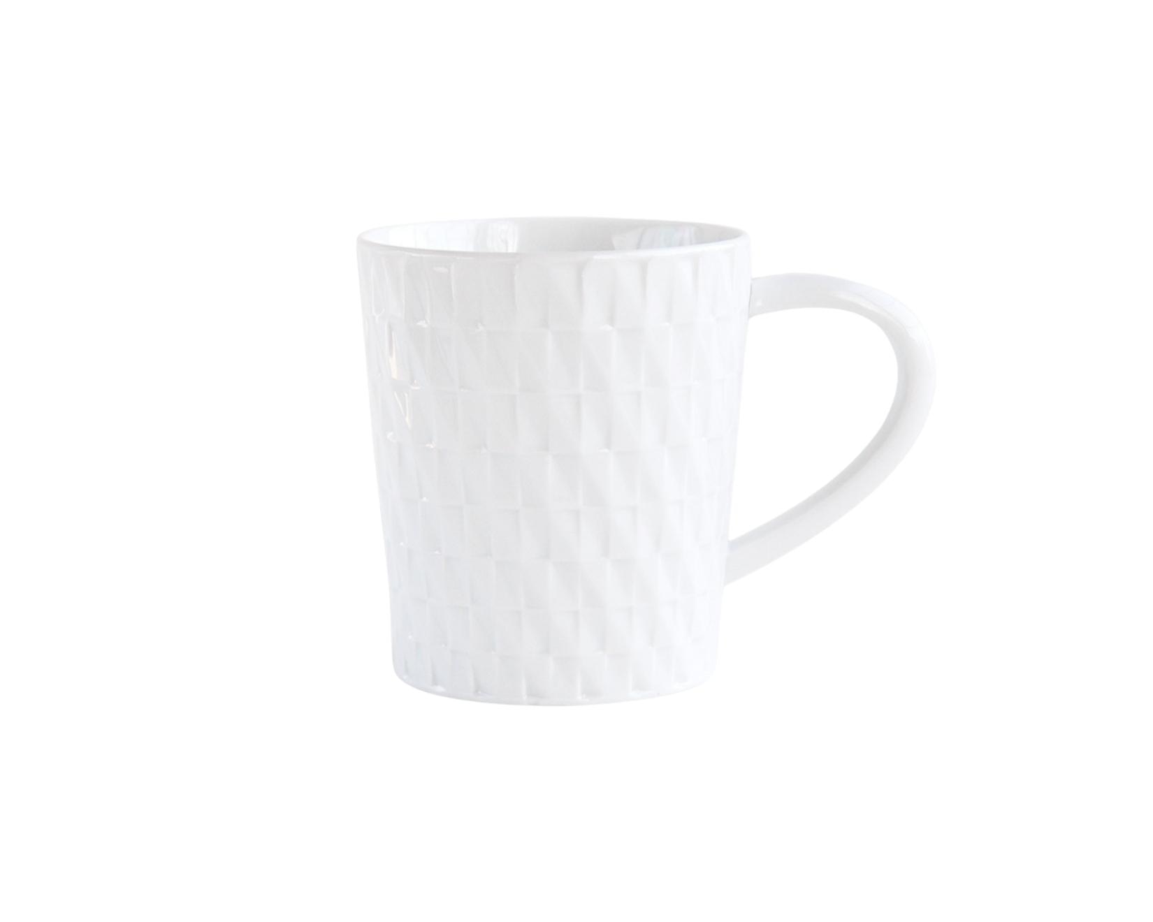 Bernardaud, Twist White, Mug