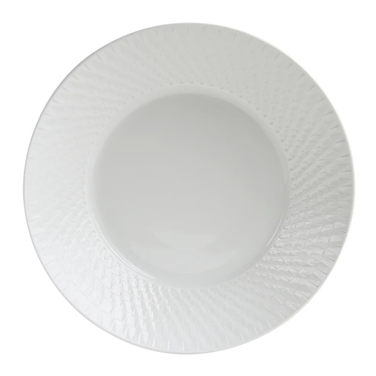 Bernardaud, Twist White, Open vegetable bowl